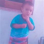 He